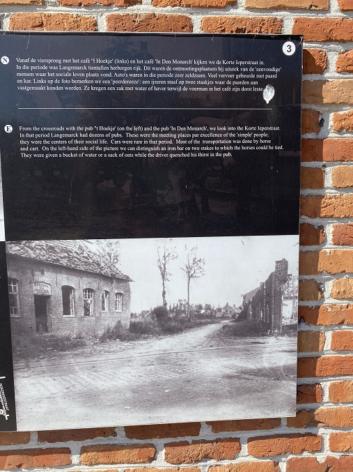 Information Plaque Civilians Langemark number 3 #4