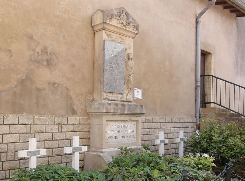 Monument Eerste Wereldoorlog Parochie van Saint-Laurent-sur-Othain #1