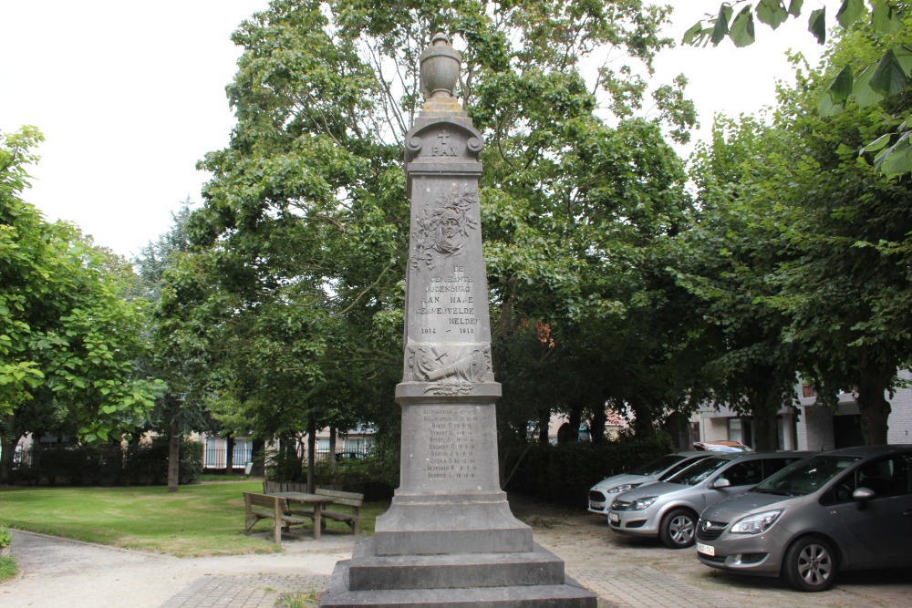 Oorlogsmonument Oudenburg	