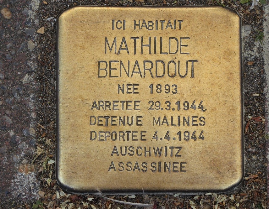 Stolpersteine Berckmansstraat  127 #3