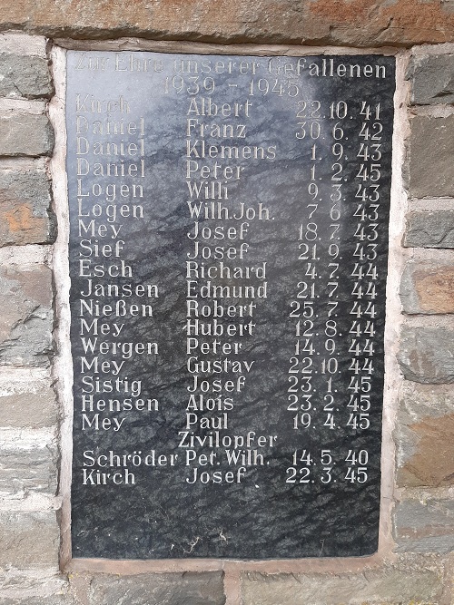 War Memorial Morsbach #3