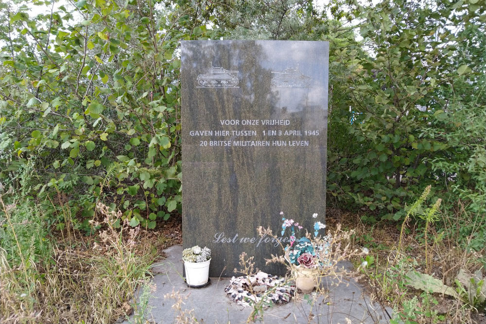 Monument Omgekomen Britse Soldaten Enschede #1