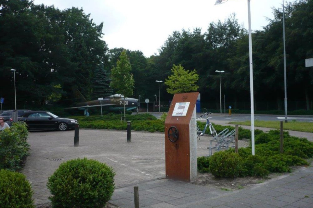 Liberation Route Marker 143: Gilze-Rijen airfield #1