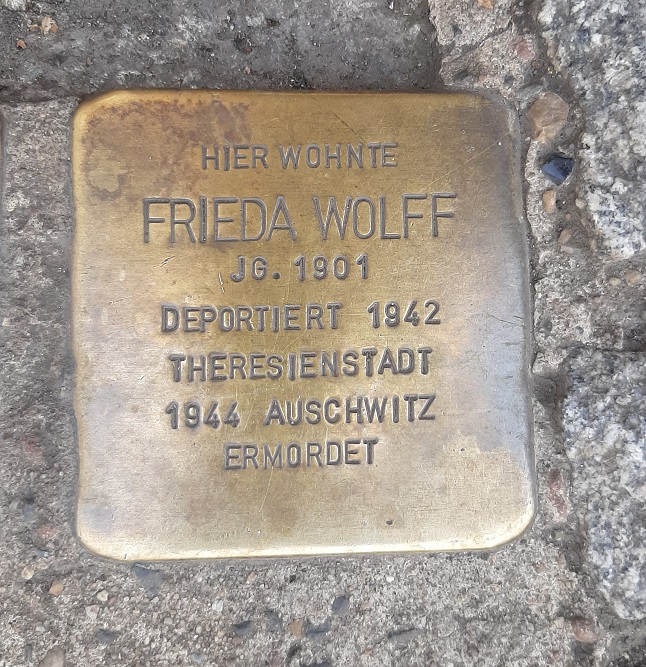 Stolpersteine Saarstraße 47 #4