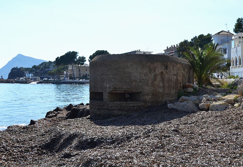 Bunker Spanish Civil War Altea