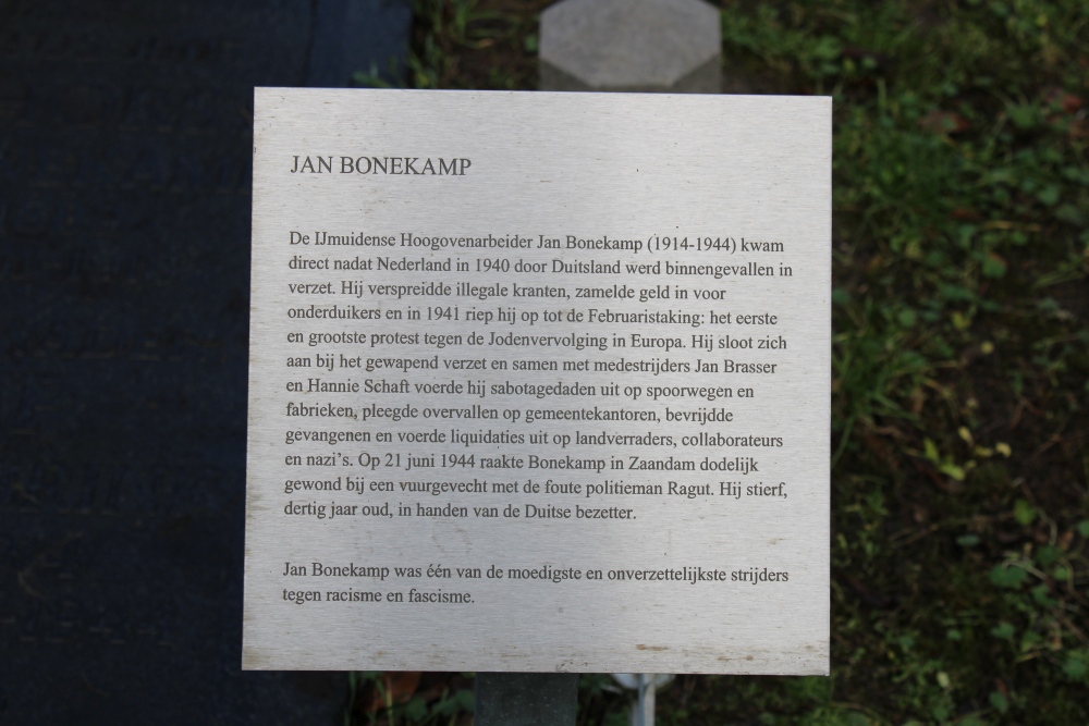 Dutch War Graves IJmuiden Western Cemetery #5