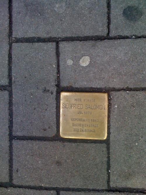 Stolperstein Susannenstrae 6