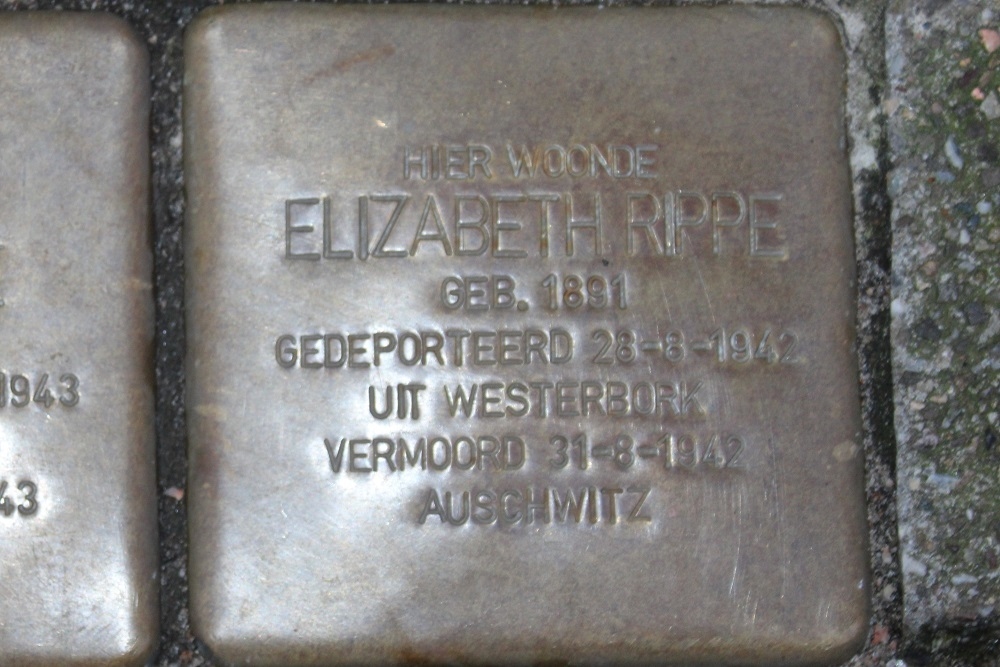 Stumbling Stones Frans Halsstraat 7 #4