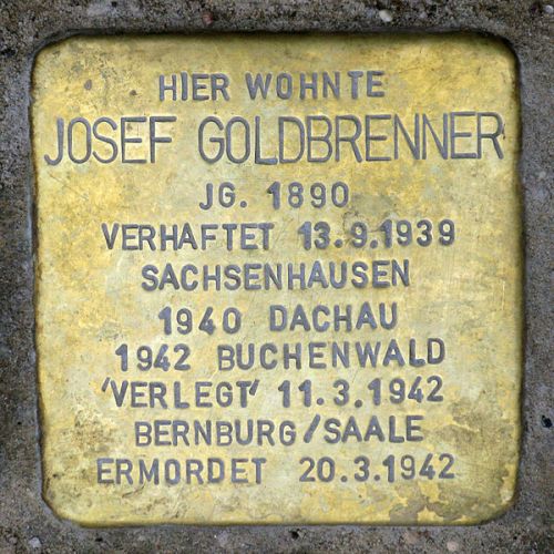 Stolpersteine Invalidenstraße 2 #1