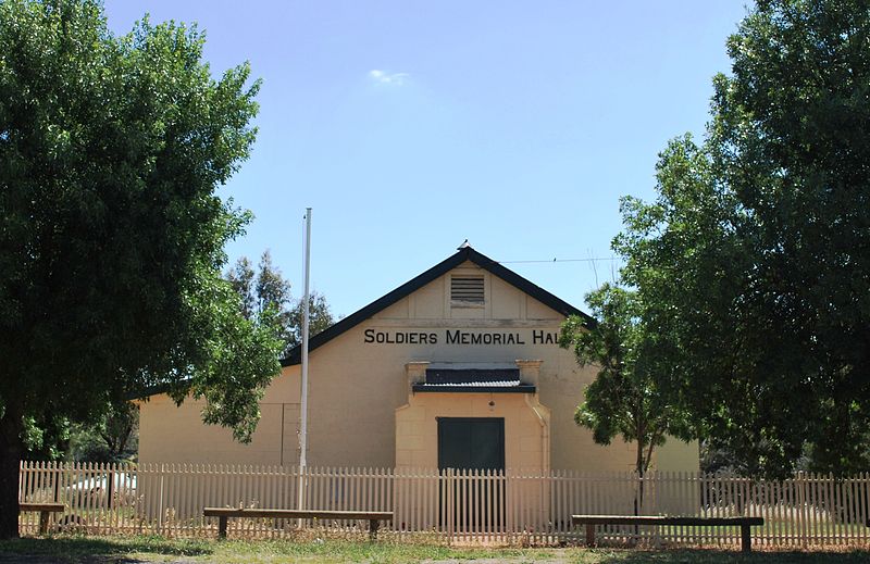 War Memorial Hall Wombat