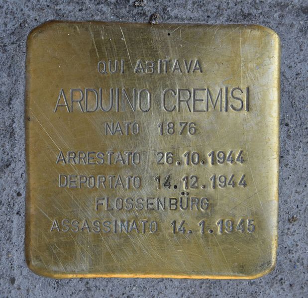 Stolperstein Via Legnano 28