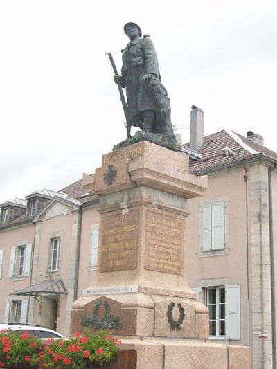 Oorlogsmonument Les Hpitaux-Neufs