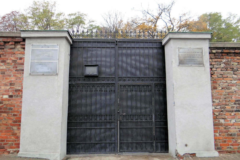 Jewish Cemetery Powzaki Warsaw #1