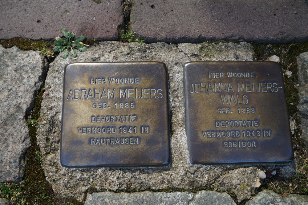 Stolpersteine Roggestraat 12 #1