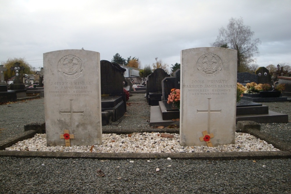 Oorlogsgraven van het Gemenebest Lessines Oude Begraafplaats #2