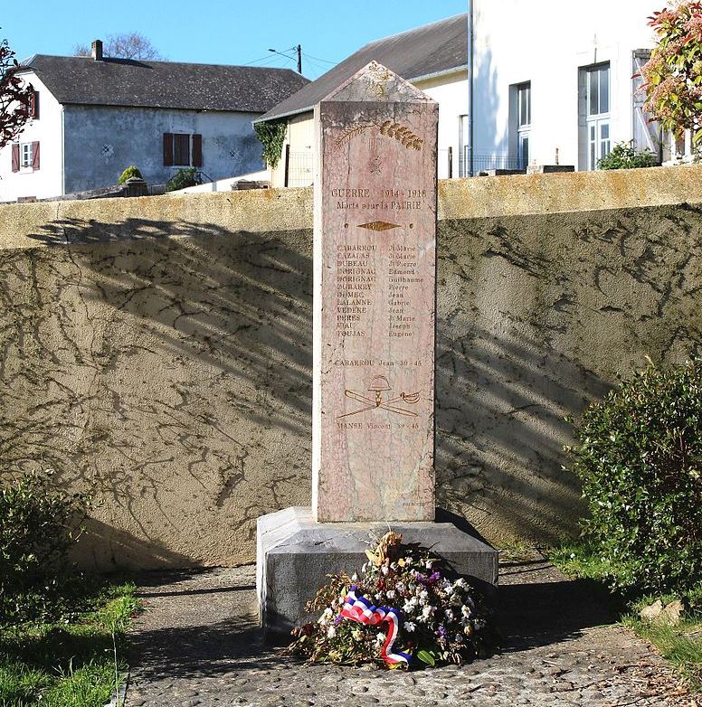 Oorlogsmonument Mrilheu