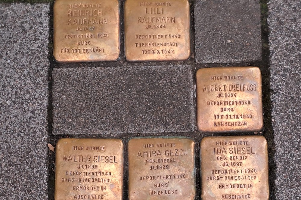 Stolpersteine F2 10 #1