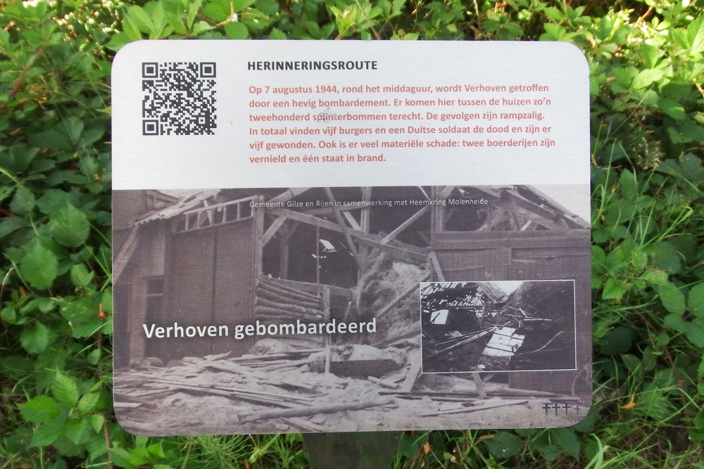 Memory Route World War ll Verhoven Bombed