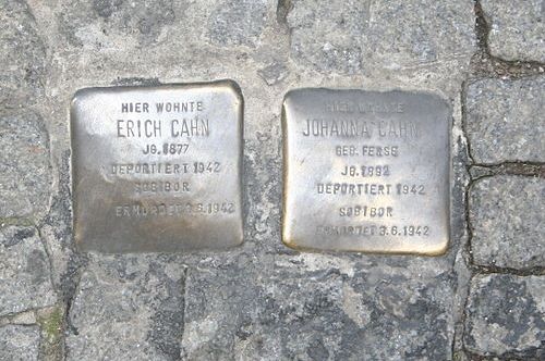 Stolpersteine Groe Ulrichstrae 58 #1