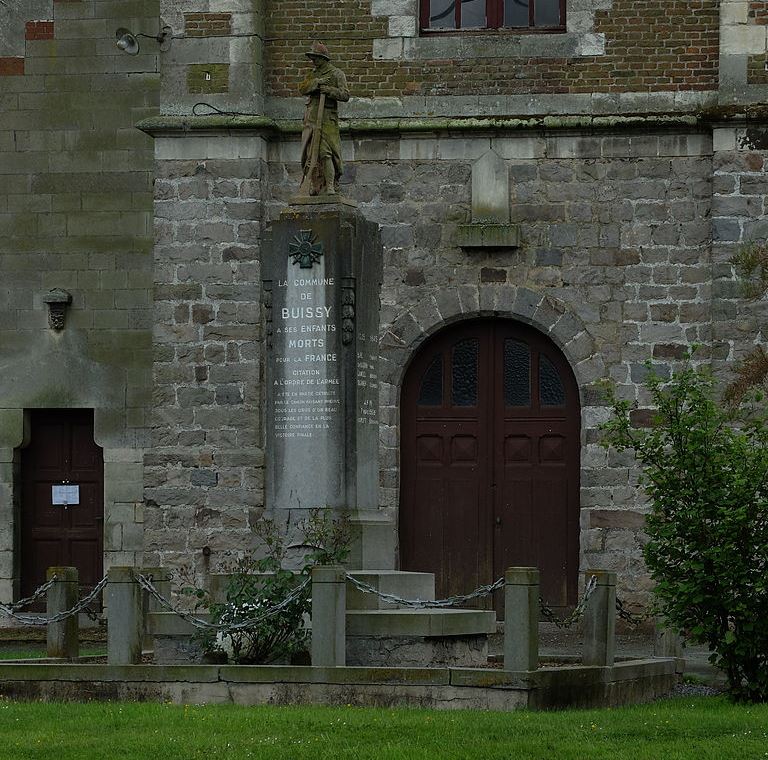 Oorlogsmonument Buissy