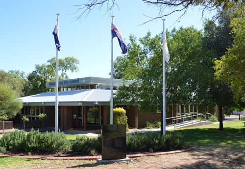 Monument Veteranen Vietnam-oorlog Ouyen