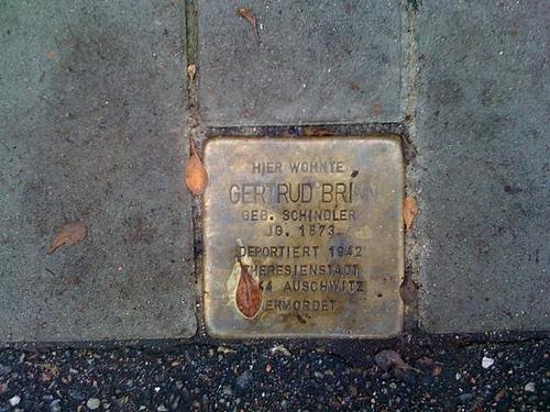 Stolperstein Bismarckstrae 16