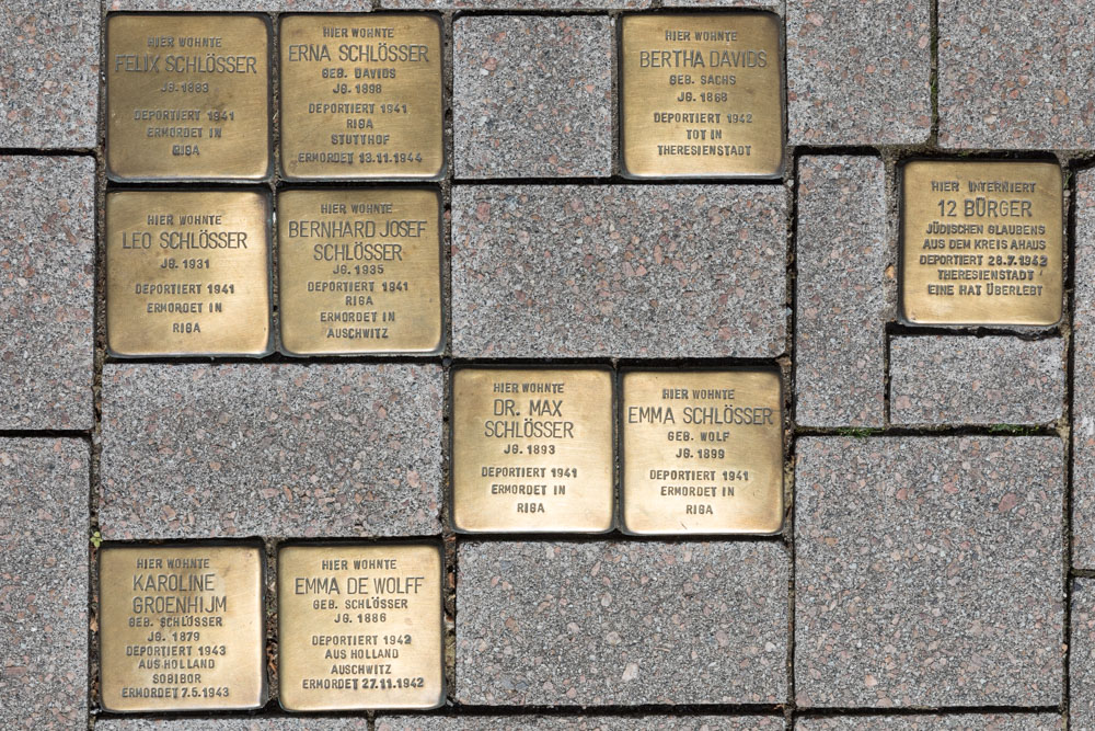 Stolpersteine Wallstrae 3 #1