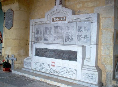 Oorlogsmonument La Bastide-Clairence