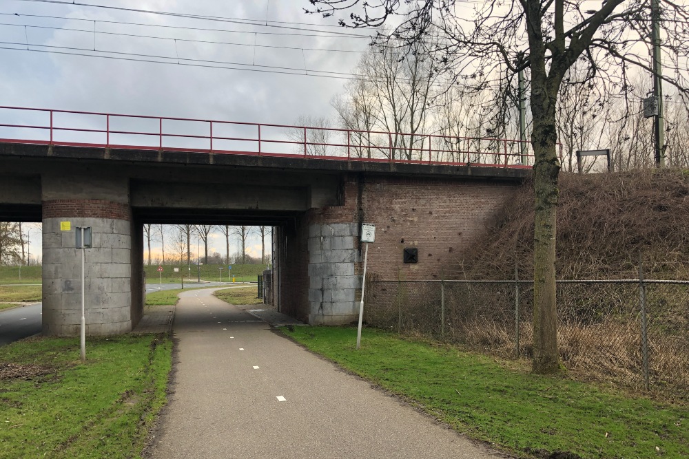 Bullet Holes Railway Bridge Den Bosch #1