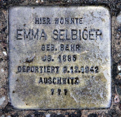 Stolpersteine Güldenhofer Ufer 10 #3
