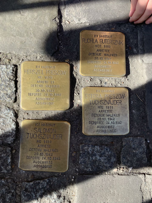 Stolpersteine Lombardstraat 53