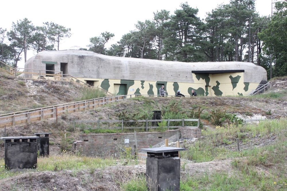 Duitse Radarstelling Tiger - Commandobunker Bertha Type St. L487