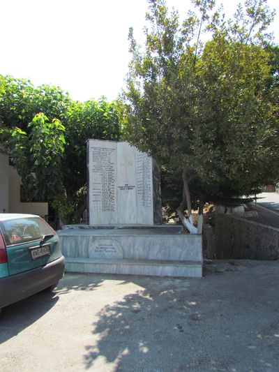 War Memorial Kakopetros #1