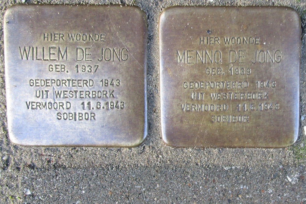 Stolpersteine Cornelis van der Lijnstraat 73 #3