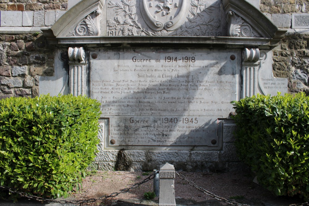 Oorlogsmonument Thuin #2