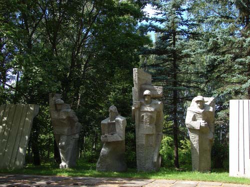 Mass Grave Soviet Soldiers Šķaune 1944 #3