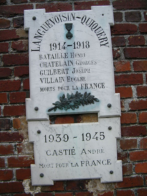 War Memorial Languevoisin-Quiquery