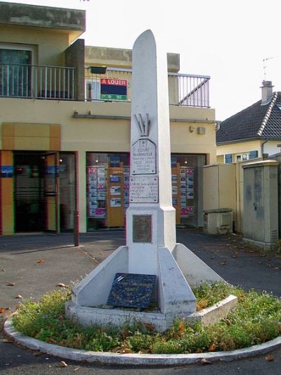 Monument Gexecuteerde Inwoners Goussainville #1
