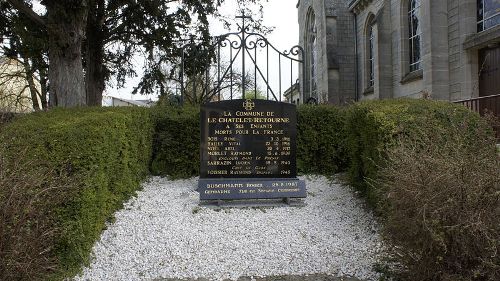 War Memorial Le Châtelet-sur-Retourne #1
