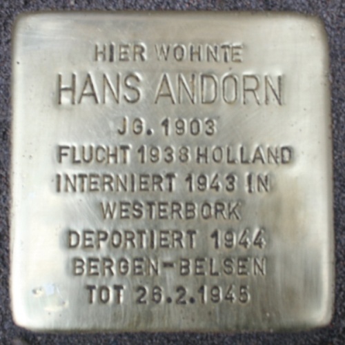 Stolperstein Kronenstraße 18 #1