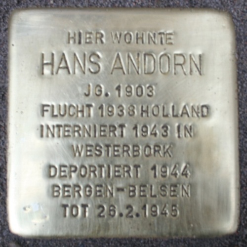 Stolperstein Kronenstrae 18