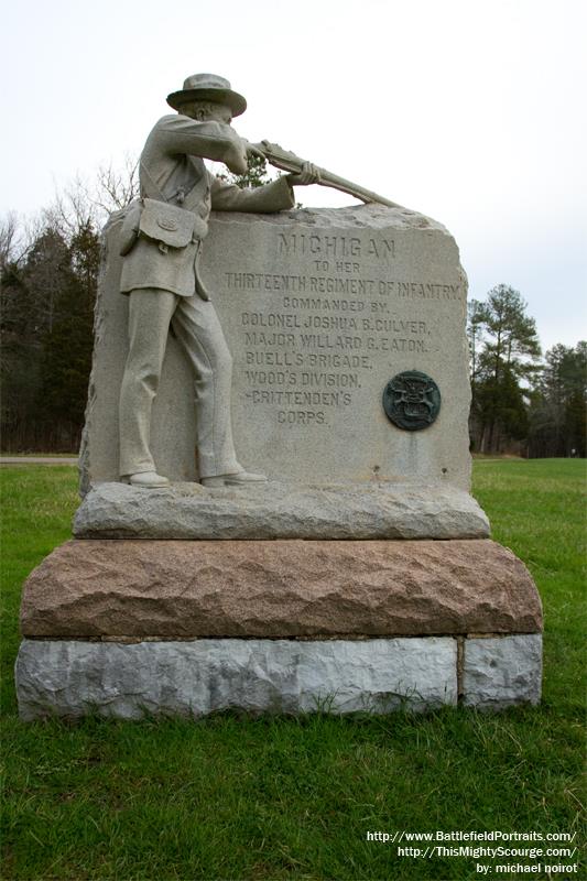 13th Michigan Infantry Regiment Monument #1