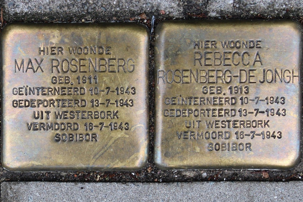 Stolpersteine Valeriusstraat 68 #1