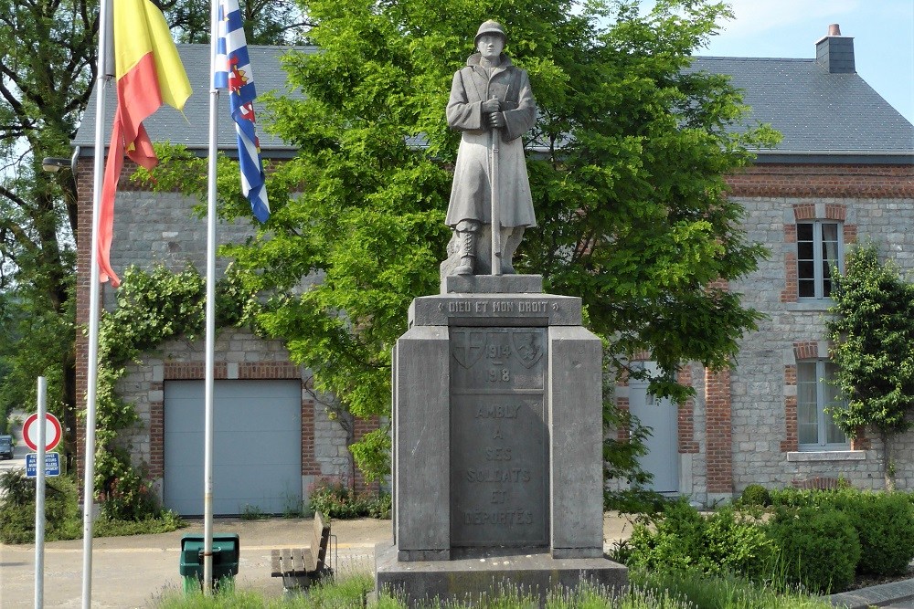 Oorlogsmonument  Ambly