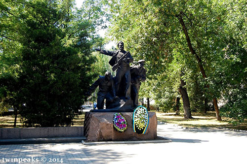 Mass Grave Soviet Marines