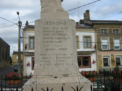 Oorlogsmonument Jametz #2