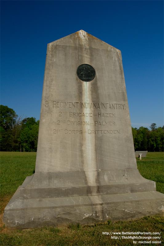 9th Indiana Infantry Regiment Monument