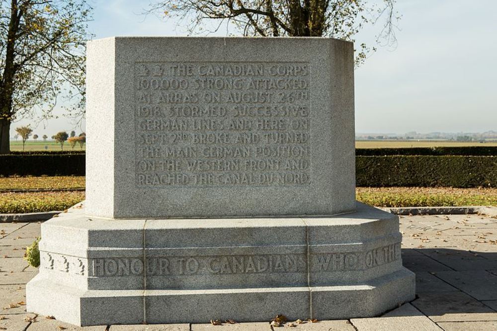 Dury Canadian Battlefield Memorial #2
