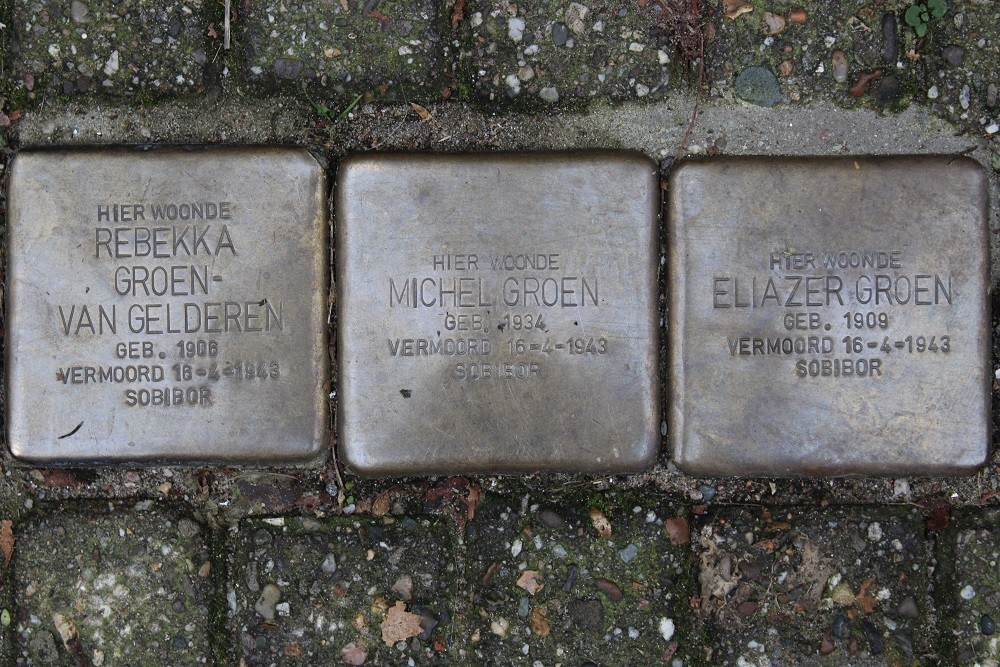 Stolpersteine Utrechtsedwarsstraat 92 #2