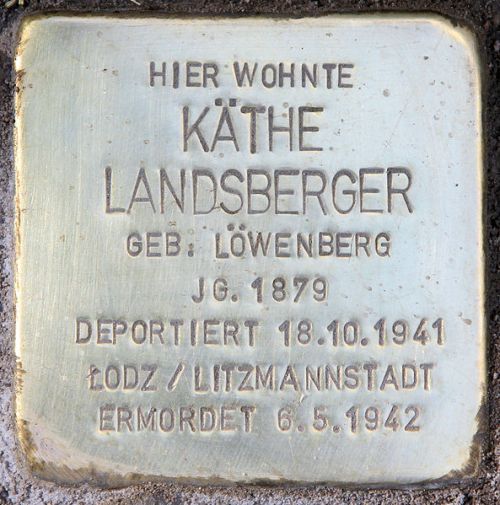 Stolpersteine Giesebrechtstraße 7 #2